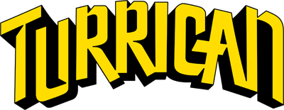 Turrican logo for Sega Mega Drive